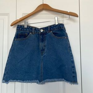 Forever 21 Blue Denim Skirt